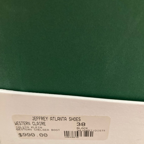 Calvin Klein CK205W39NYC BOOTS. SIZE 38 EU 8 USA. BNWT - Picture 6 of 10